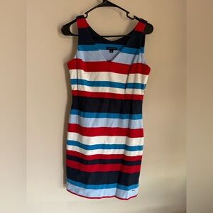 Tommy Hilfiger Colorful Striped Mini Dress